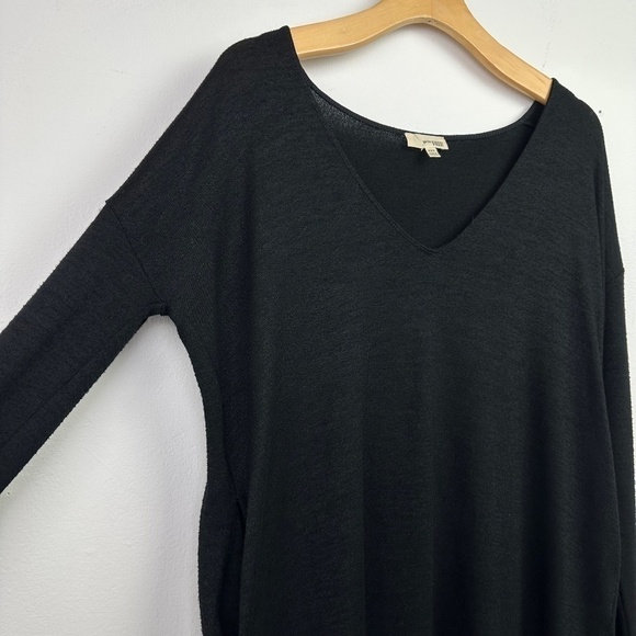 WILFRED Free Aritzia Gail Black V-neck Long Sleeve Tunic Dress XXS - Picture 5 of 9
